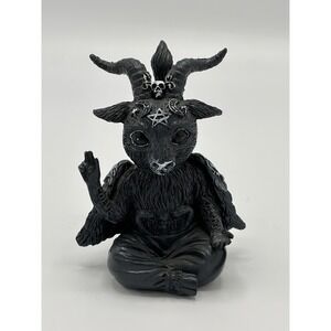 Baphoboo Occult Gothic Witchcraft Witch Baphomet Figurine 4" Art Decor